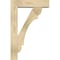 Ekena Millwork Olympic Block Rough Sawn Bracket w/ Offset Brace, Douglas Fir, 6"W x 22"D x 34"H BKT0604X22X34OLY05RDF - alternate 3